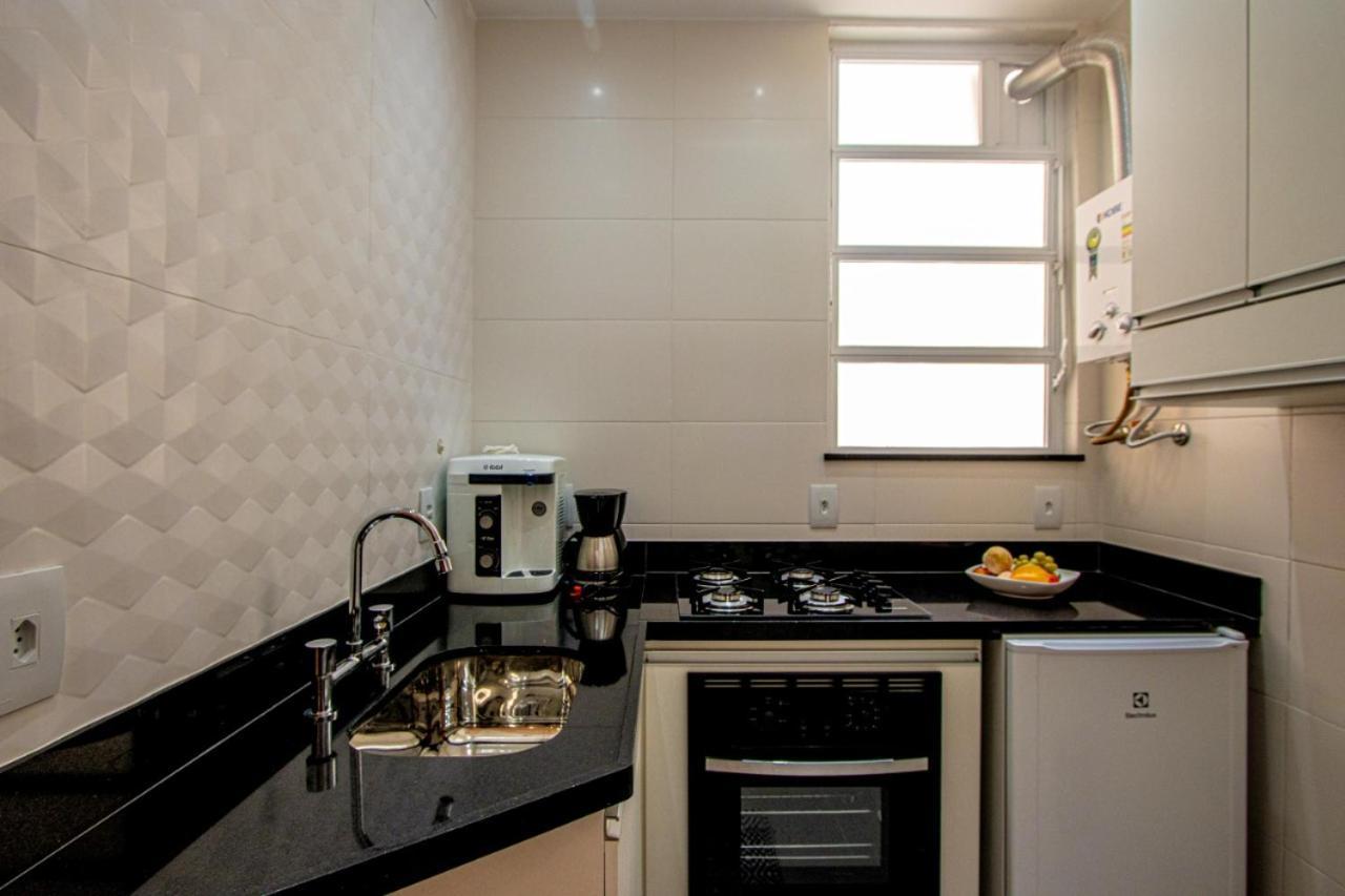 Copacabana Moderno 1 Quarto Vista Mar 里约热内卢 外观 照片