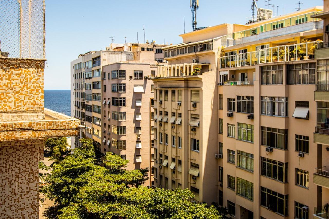 Copacabana Moderno 1 Quarto Vista Mar 里约热内卢 外观 照片